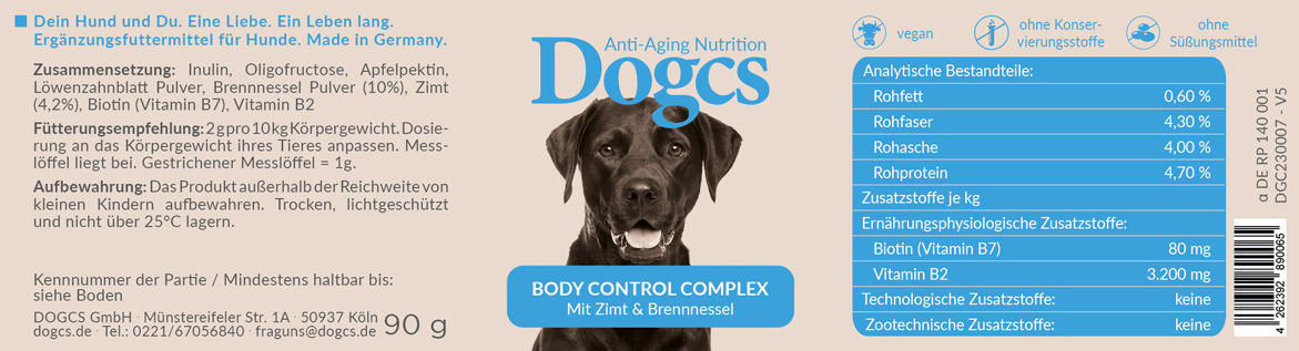 Body Control Complex Doppelpack 2x 90g