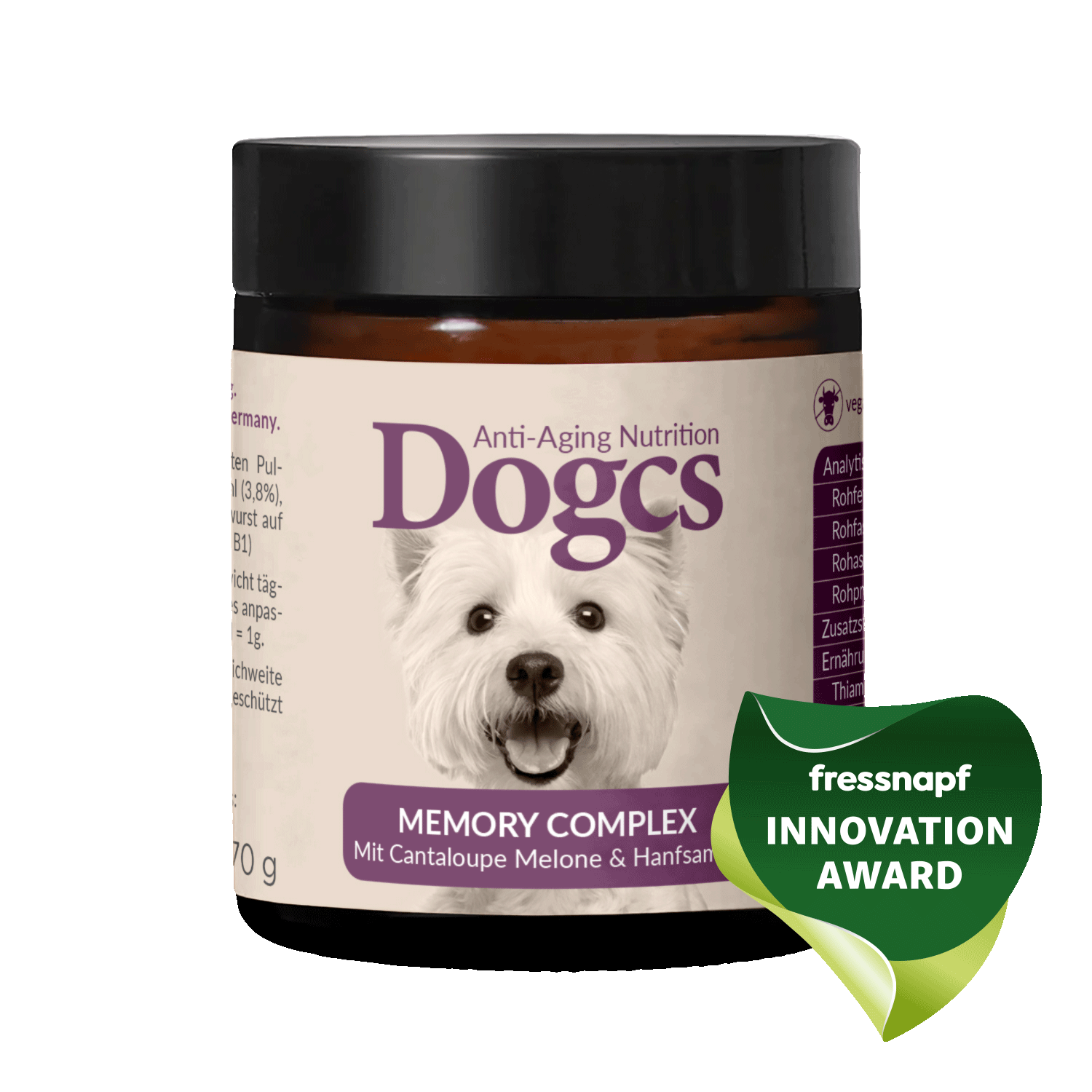 Memory Complex Anti-Aging Nutrition, Dogcs