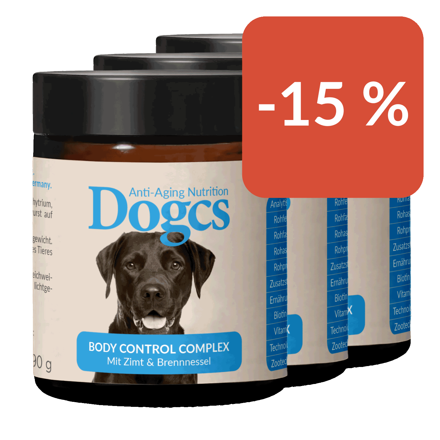 Body Control Complex Dreierpack 3x 90g
