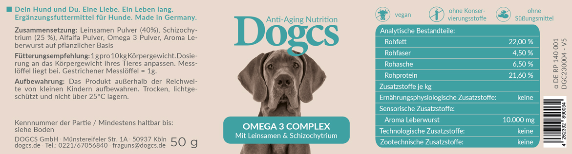 Omega3 Complex Dreierpack 3x 50g